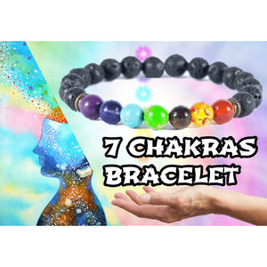 7 Chakra Healing Beaded Bracelet - AuraXaymaca 