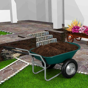 Double Wheel Garden Cart