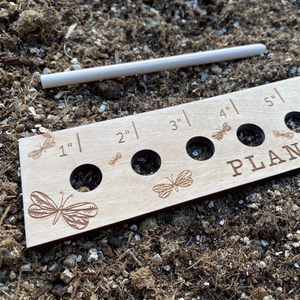 Butterfly Garden Seed Spacing Ruler - AuraXaymaca 