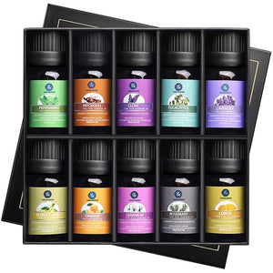 Essential Oils Kit with Aroma Diffuser - AuraXaymaca 