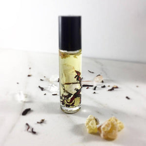Essential Oil Blend with Crystals Frankincense - AuraXaymaca 